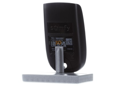 Back view Somfy 1841026 Radio transmitter 
