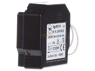Ansicht rechts Rademacher 9471-1 DuoFern Rohrmotor-Aktor 