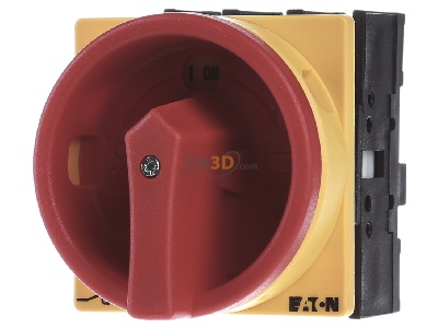 Frontansicht Eaton P1-25/E/SVB Hauptschalter Einbau, 25A, 3-polig 