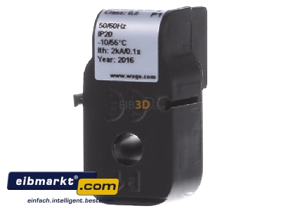 Ansicht hinten WAGO Kontakttechnik 855-1700/032-000 Aufsteck-Stromwandler 32A/0,32A 