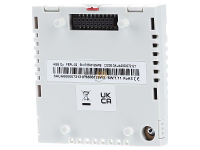 Back view ABB FEPL-02 Accessory for frequency controller 
