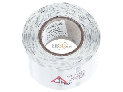 Ansicht oben links WAGO 211-856 Leitermarkierer unbedr 22x13 mm wei� 