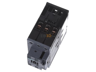 View up front Siemens 3RT2038-3KB40 Magnet contactor 80A 24VDC 
