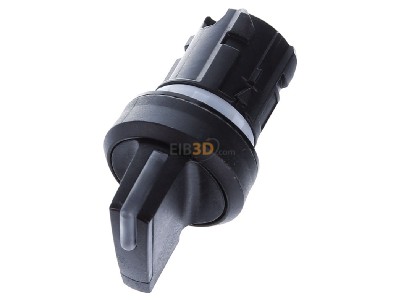 Ansicht oben vorne Siemens 3SU1002-2BF10-0AA0 Knebelschalter beleuchtbar 22mm, rund, Kunstst. 