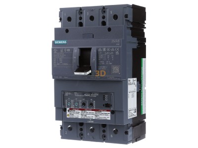 Front view Siemens 3VA6460-6HN31-0AA0 Circuit-breaker 600A 
