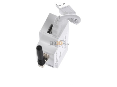 Ansicht oben vorne Somfy 1811691 WLAN-Modul fr TaHoma DIN rail 