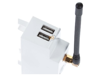 Ansicht oben links Somfy 1811693 RTS-Modul fr TaHoma DIN rail 