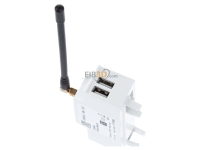 Ansicht oben rechts Somfy 1811693 RTS-Modul fr TaHoma DIN rail 