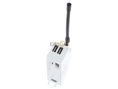 Ansicht oben hinten Somfy 1811693 RTS-Modul fr TaHoma DIN rail 