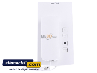 Front view Elcom HAT-402 ws House telephone white
