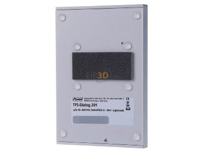 Back view Auerswald TFS-Dialog 201 Ring module for door station silver 
