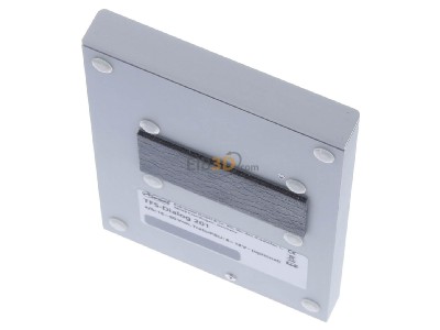 Top rear view Auerswald TFS-Dialog 201 Ring module for door station silver 
