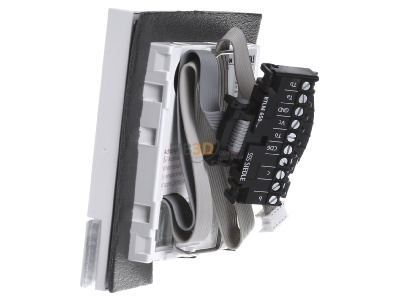 View on the right Siedle BTLM 650-04 W Speak module for door station White 
