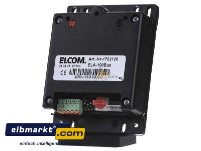 Frontansicht Elcom ELA-100 EB-Trlautsprecher 