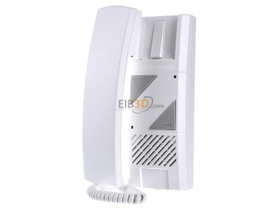 Front view Elcom HT-Universal2 Intercom system phone white 
