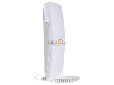 View on the left Elcom HT-Universal2 Intercom system phone white 
