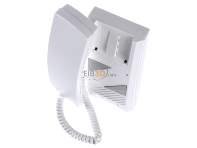 View up front Elcom HT-Universal2 Intercom system phone white 
