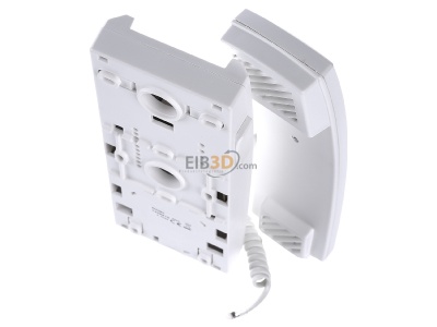 Top rear view Elcom HT-Universal2 Intercom system phone white 
