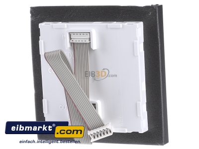 Back view Siedle&Shne BTM 650-02 DG Ring module for door station Grey
