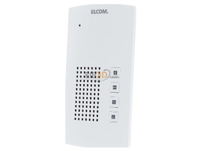 Front view Elcom BFT-200 Indoor station door communication White 
