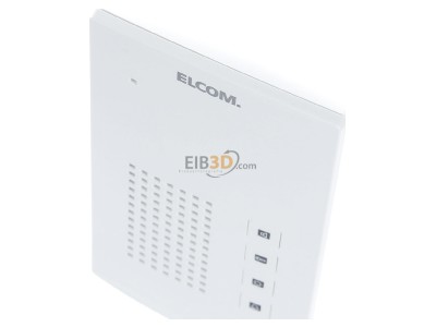 View up front Elcom BFT-200 Indoor station door communication White 
