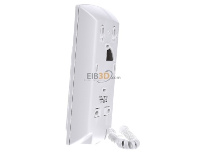 View on the right Elcom BHT-280 Intercom system phone white 
