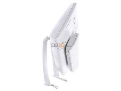 View top left Elcom BHT-280 Intercom system phone white 
