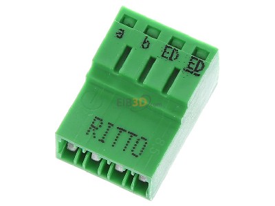 Top rear view Ritto 1230966 (VE10) Expansion module for intercom system 1230966 (quantity: 10)
