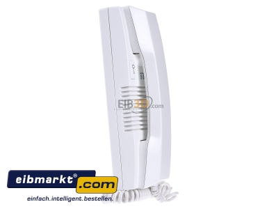 Ansicht links STR Elektronik HT2003/2 K Haustelefon wei, kompatibel 