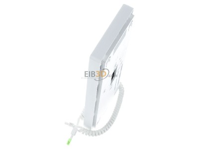Ansicht oben rechts Siedle BTSV 850-03 W Bus-Telefon Standard weiss m.Farbmonitor 