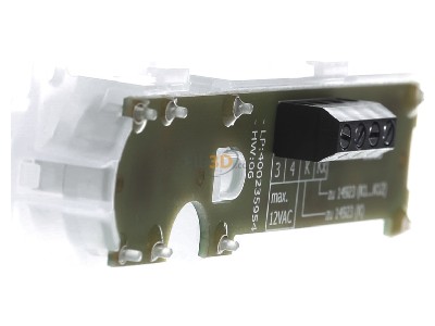 View on the right Ritto RGE1274439 Door bell push button with name plate 
