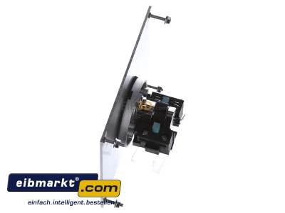 View top right Elcom KSM-100 Switch module for door station silver

