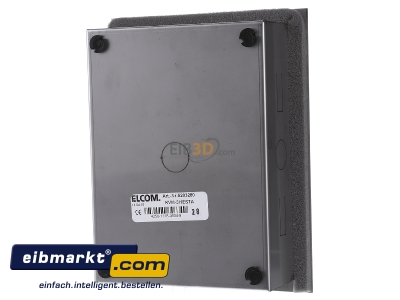 Ansicht hinten Elcom KVM-3/1 UP-Klingelplatte 3Taster,1-reihig, Ed 