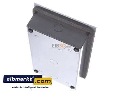 Top rear view Elcom TUP-1/1RAL 9016 Doorbell panel 1-button 
