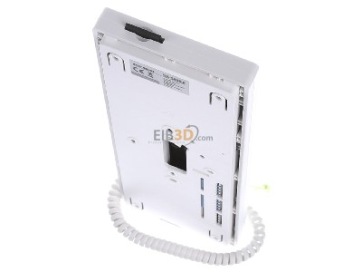 Top rear view Siedle BTCV 850-03 W Video intercom system phone 
