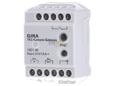 Front view Gira 120100 Camera for intercom system colour 
