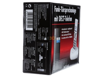 Ansicht links Indexa TF 04 Set Funk-Trsprechanlage Trsprechstelle IP44 