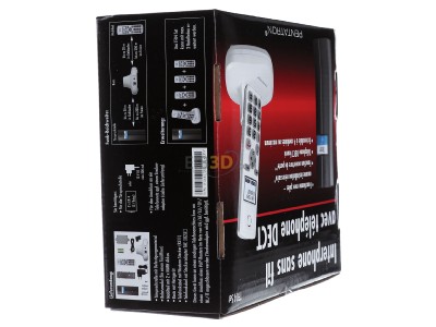 Ansicht rechts Indexa TF 04 Set Funk-Trsprechanlage Trsprechstelle IP44 
