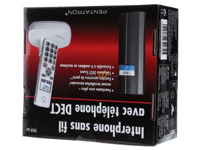 Ansicht hinten Indexa TF 04 Set Funk-Trsprechanlage Trsprechstelle IP44 