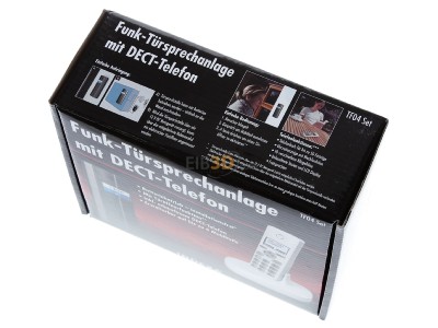Ansicht oben vorne Indexa TF 04 Set Funk-Trsprechanlage Trsprechstelle IP44 