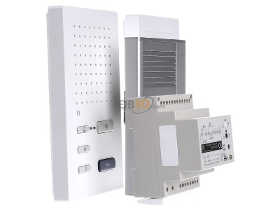 View on the left TCS Tr Control PSC2220-0000 Door station set 2 phones 
