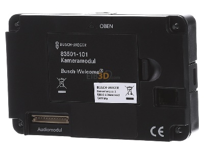 Ansicht hinten Busch Jaeger 83501-101 Kameramodul f. Auenstation 