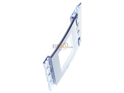Ansicht oben links Legrand SEKO 352501 Frontblende Displaymodul Allmetal 