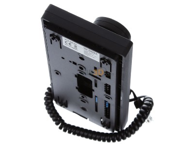 Top rear view Siedle BTS 850-02 S Indoor station door communication Black 
