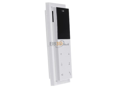 View on the left Gira 1239112 Indoor station door communication White 
