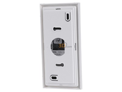 Ansicht hinten Gira 1239112 Wohnungsstation Video AP Plus reinwei 