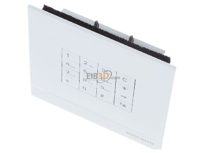 View up front Busch Jaeger 83100/71-664 Functional module for door station White 
