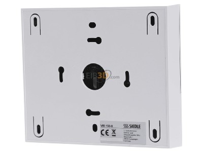 Ansicht hinten Siedle VIB 150-0 Video-Innenstation Basic wei 