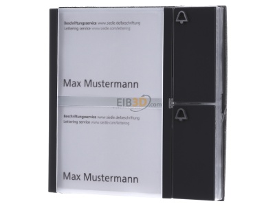 Frontansicht Siedle BTM 650-02 AG Bus-Tasten-Modul anthrazitgrau 
