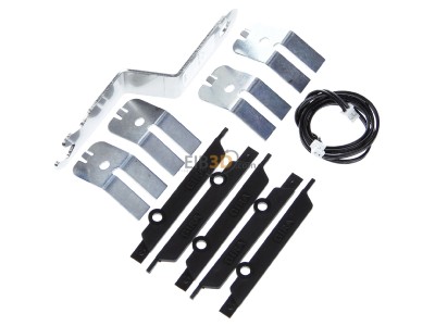 Ansicht oben links Gira 8000100 Zubehrset Trstation Edelstahl 